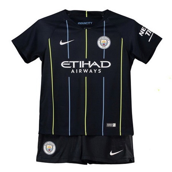 Camiseta Manchester City 2ª Niño 2018-2019 Azul